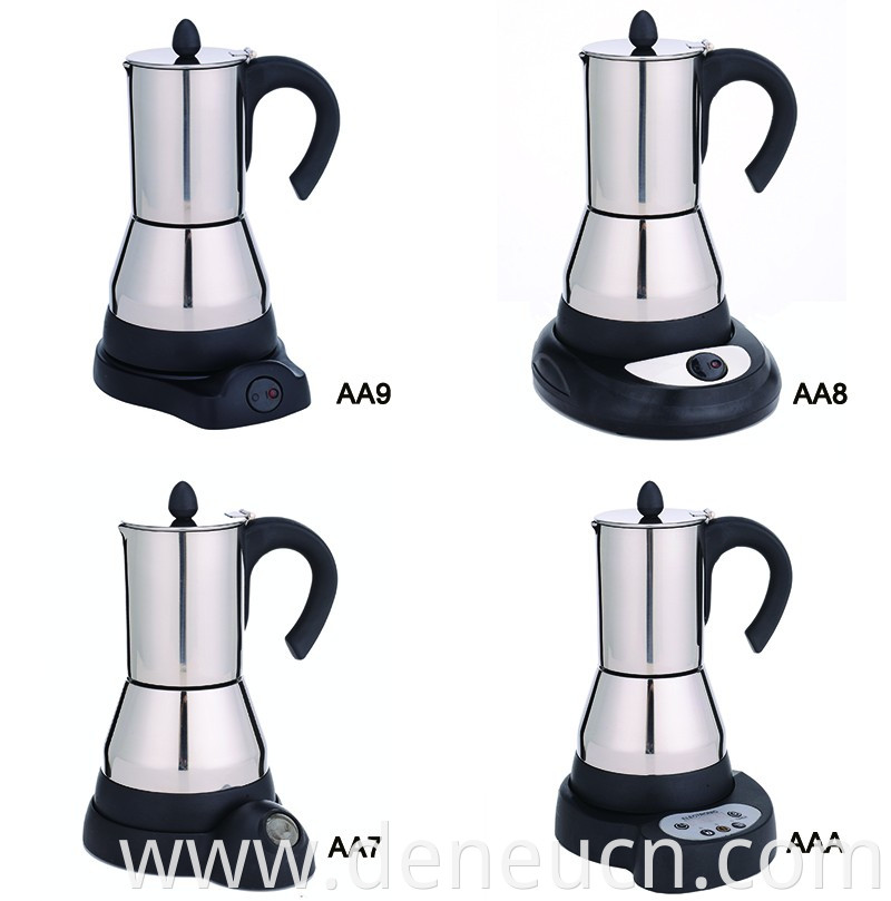 Electric Espresso machine espresso maker 220V/110V 480W Stainless Steel